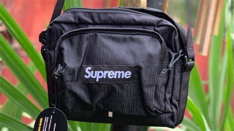 supreme ss19 waist bag fake|how to identify a false supreme.